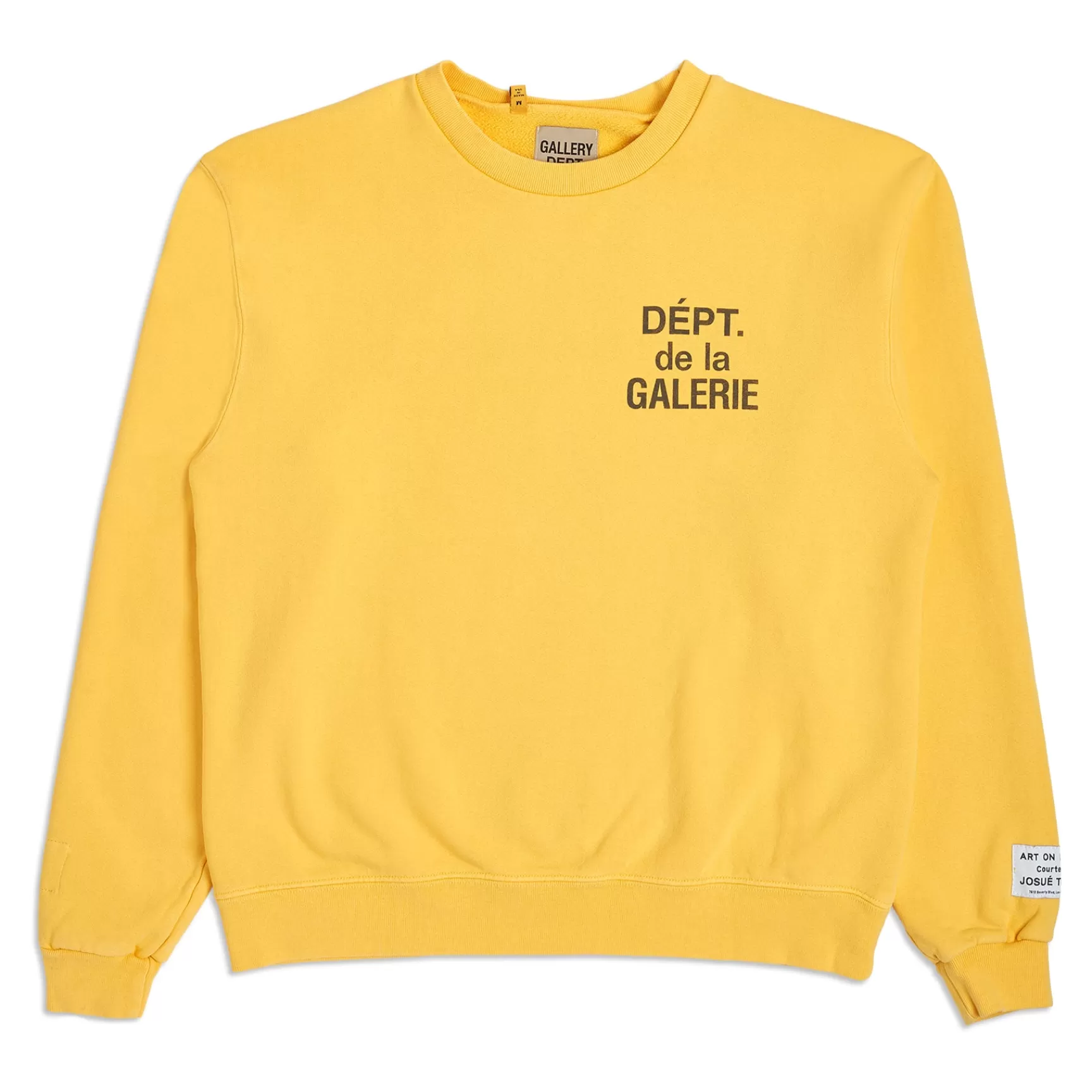 Store Gallery Dept Art That Kills Reversible Crewneck Yellow