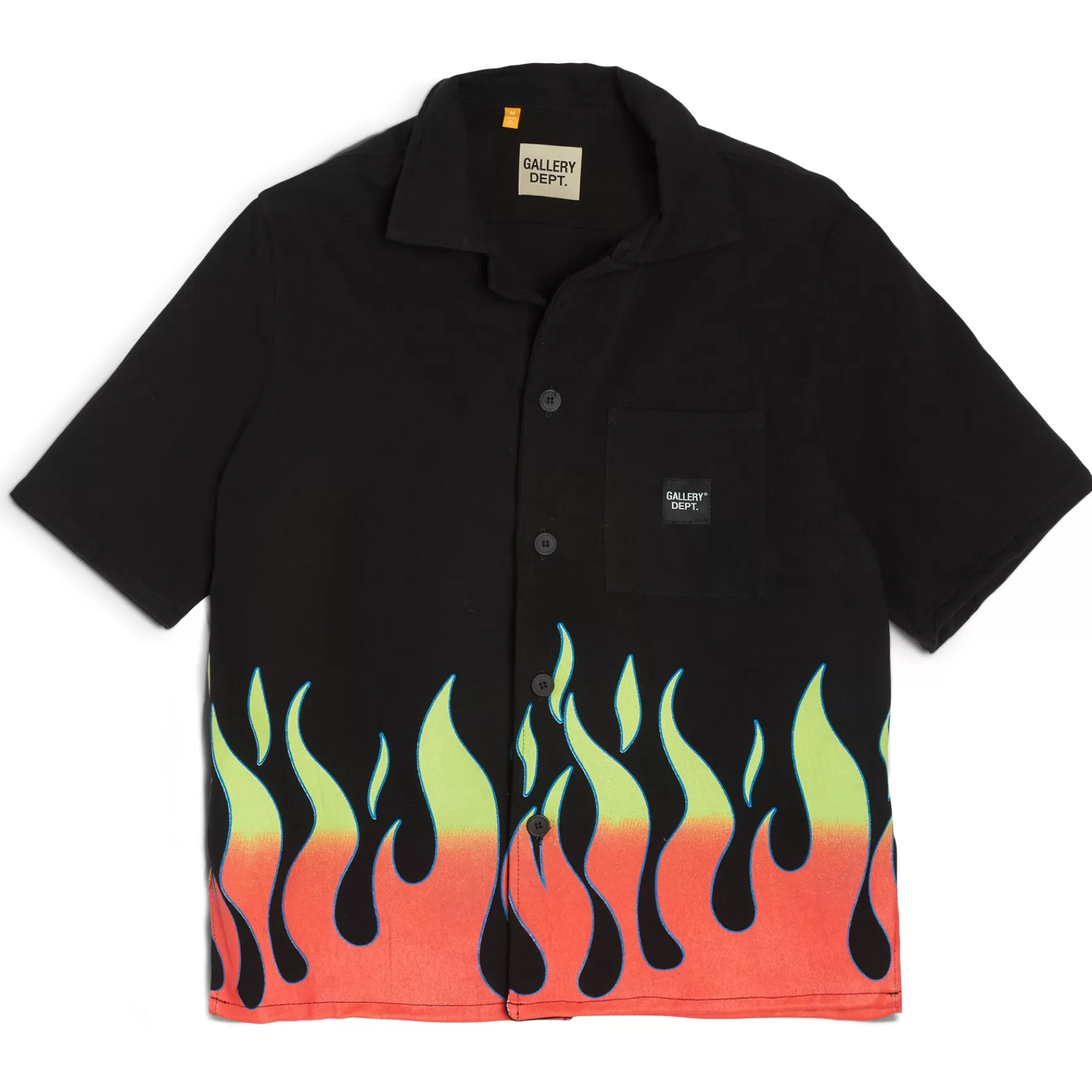 Store Gallery Dept Parker Flame Shirt Black