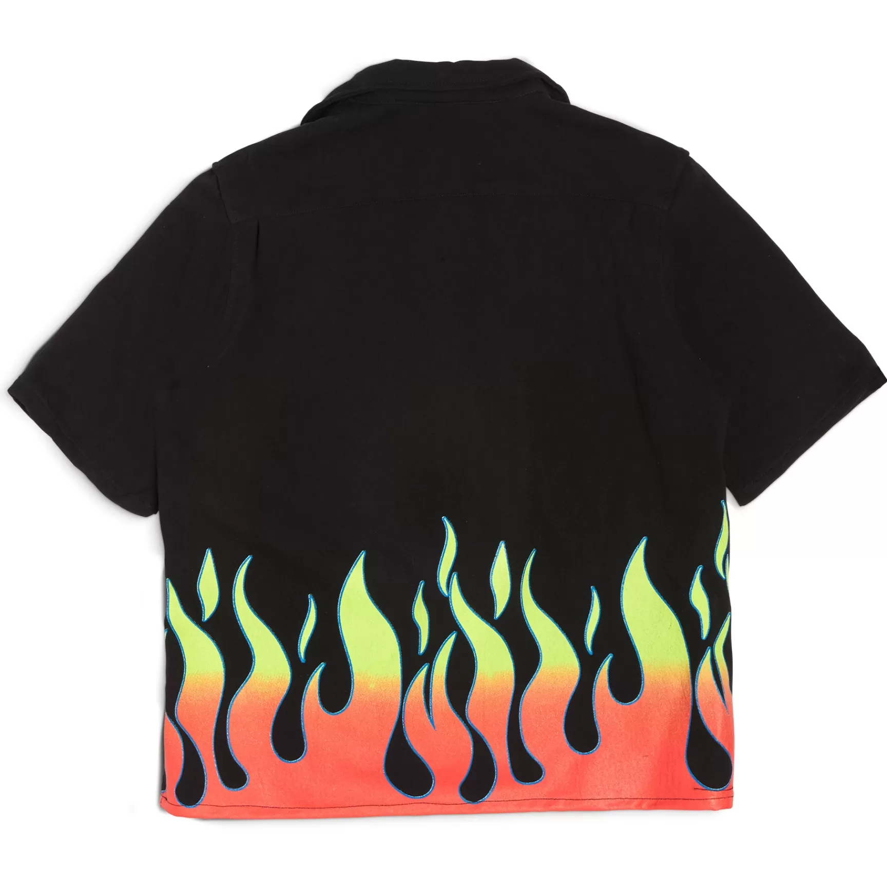 Store Gallery Dept Parker Flame Shirt Black