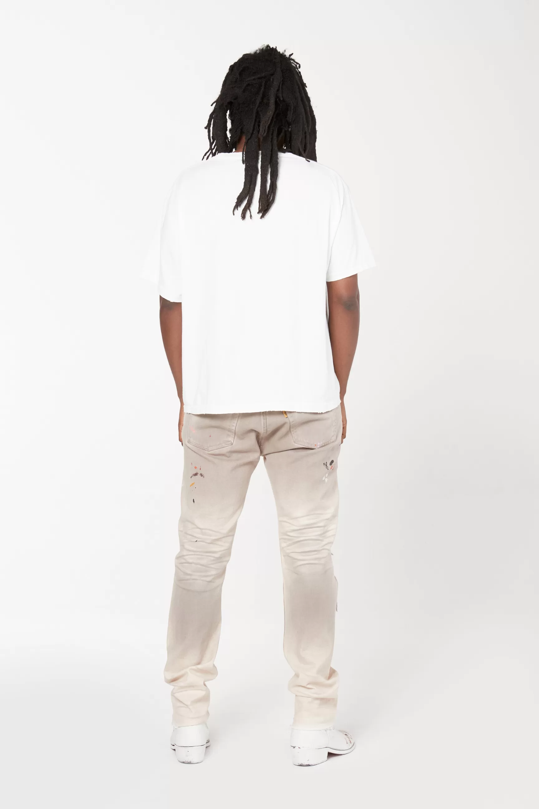 Discount Gallery Dept Plain Vintage Pocket Tee White